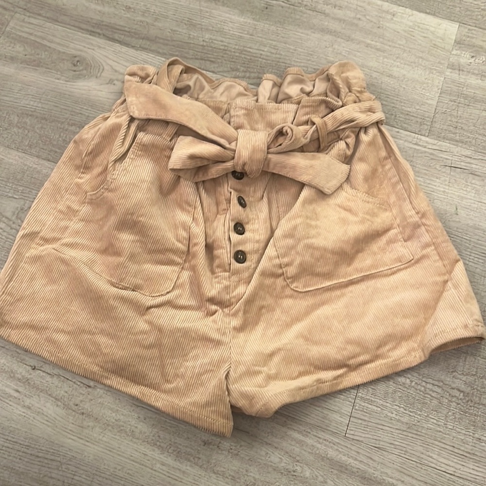 corduroy shorts